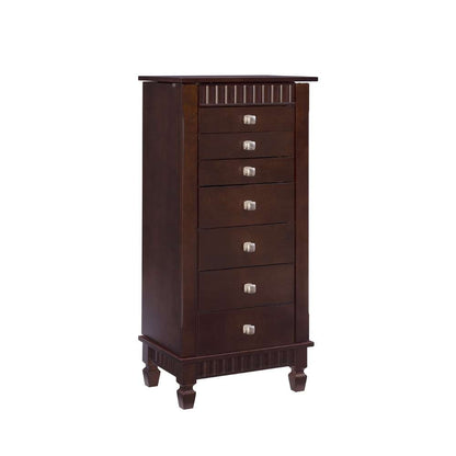 Powell Company - Contemporary Merlot Jewelry Armoire - 383-316 veiw 1
