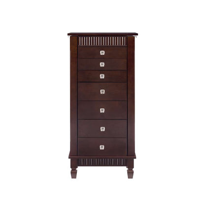 Powell Company - Contemporary Merlot Jewelry Armoire - 383-316 veiw 2