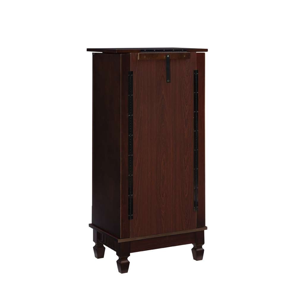 Powell Company - Contemporary Merlot Jewelry Armoire - 383-316 veiw 4
