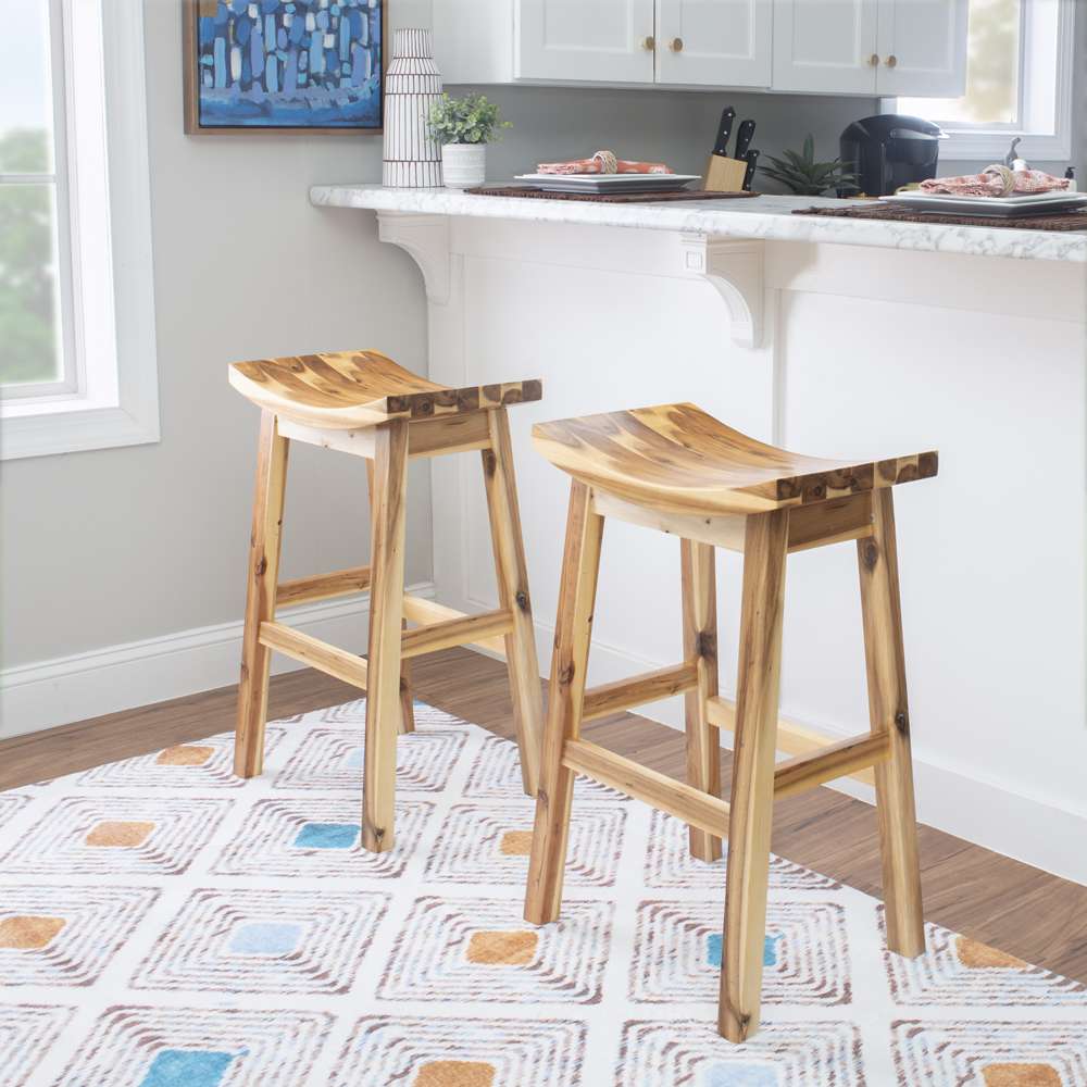 Powell Company - Dale Saddle Bar Stool - D1020B16BS veiw 5