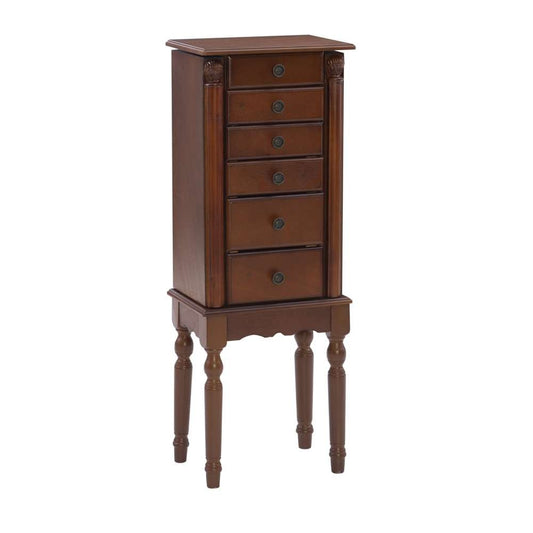 Powell Company - Deep Cherry Jewelry Armoire - 987-317 veiw 1