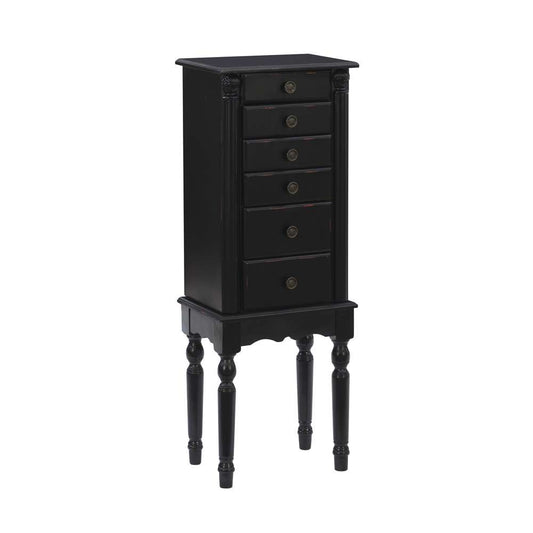 Powell Company - Ebony Jewelry Armoire - 502-317 veiw 1