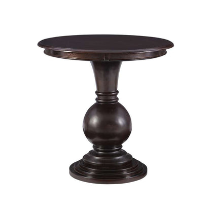 Powell Company - Espresso Round Accent Table - 809-350 veiw 1