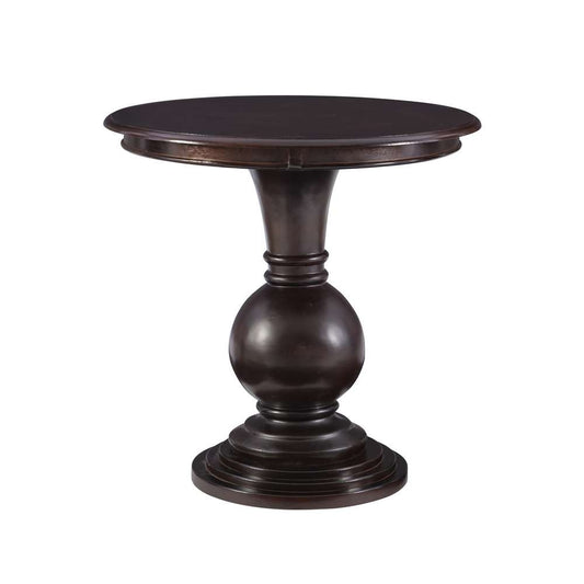 Powell Company - Espresso Round Accent Table - 809-350 veiw 1