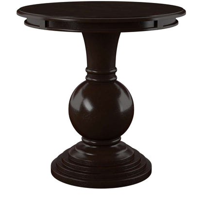 Powell Company - Espresso Round Accent Table - 809-350 veiw 2