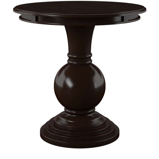 Powell Company - Espresso Round Accent Table - 809-350 veiw 2