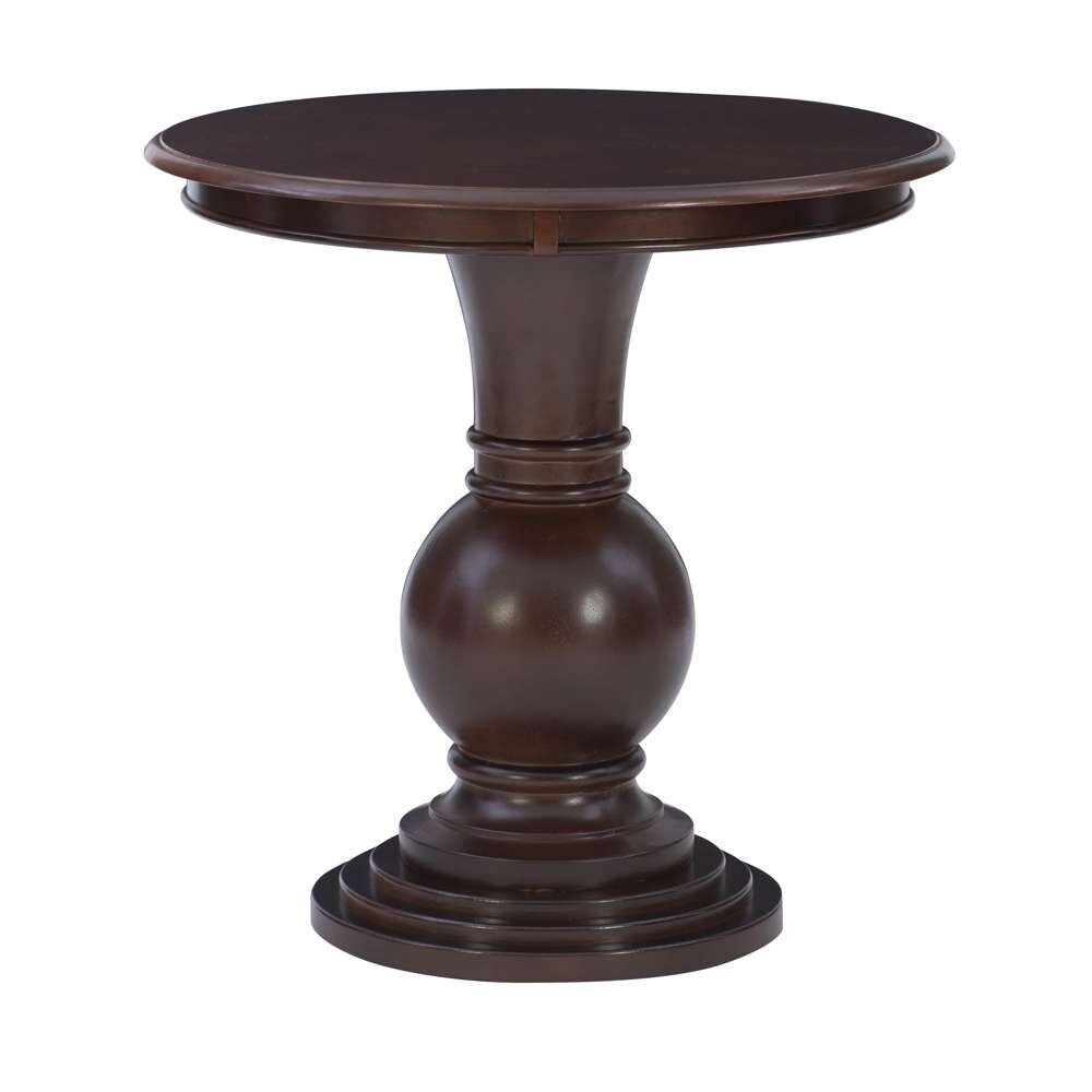 Powell Company - Espresso Round Accent Table - 809-350 veiw 3