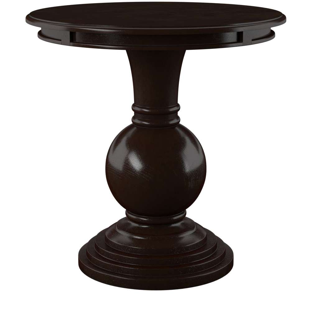 Powell Company - Espresso Round Accent Table - 809-350 veiw 5