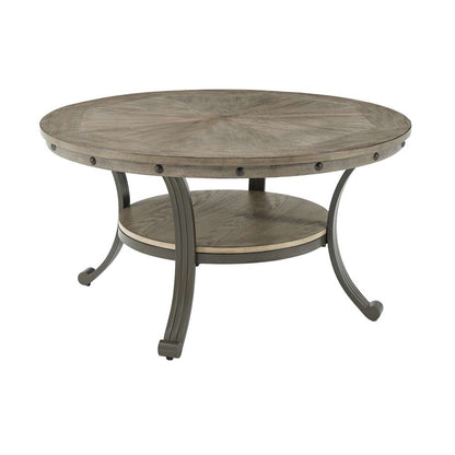 Powell Company - Franklin Cocktail Table Pewter - D1338A20CT veiw 1