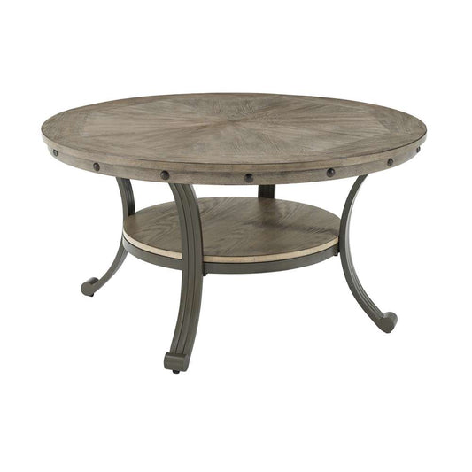 Powell Company - Franklin Cocktail Table Pewter - D1338A20CT veiw 1