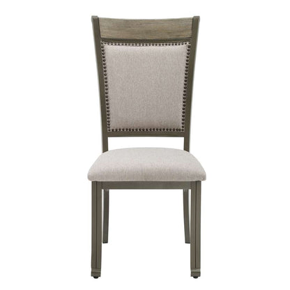 Powell Company - Franklin Dining Side Chair Pewter (Set of 2) - D1283B20SC veiw 5