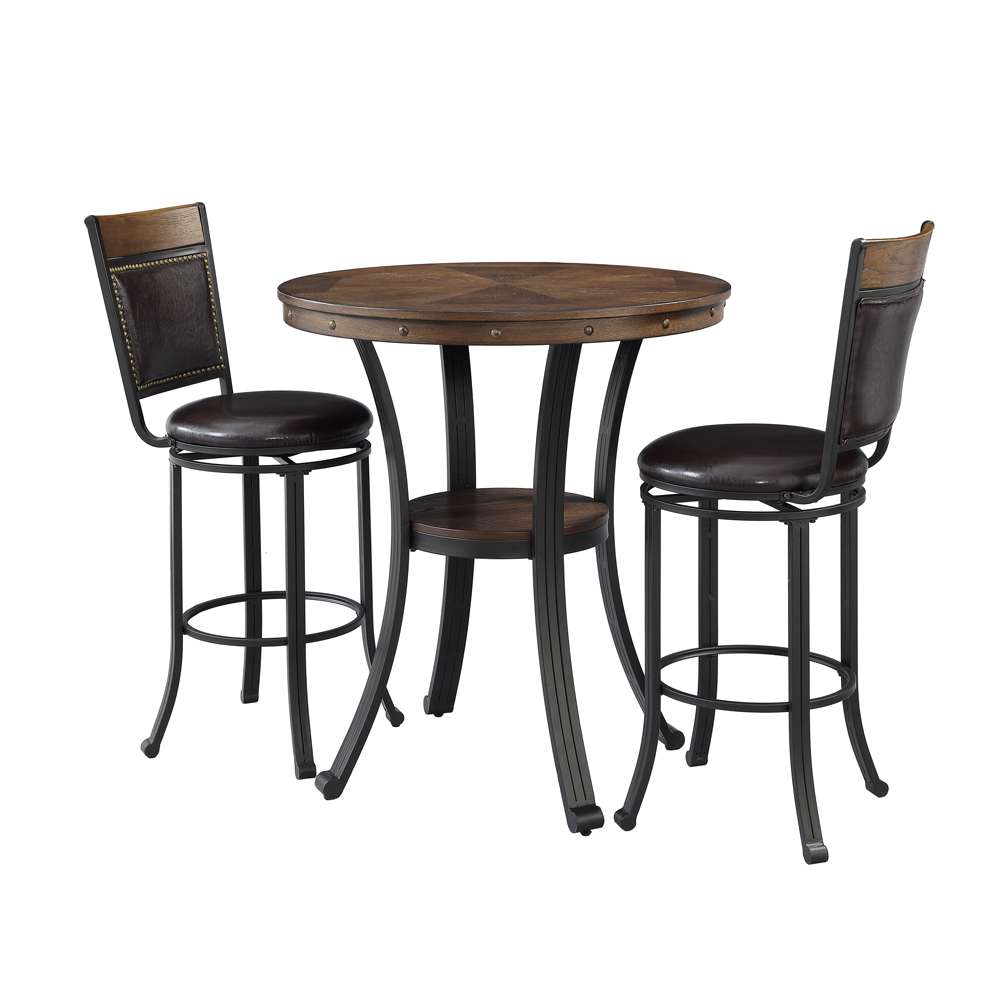 Powell Company - Franklin Pub Table 3 Piece - 15D2020PT3 veiw 1
