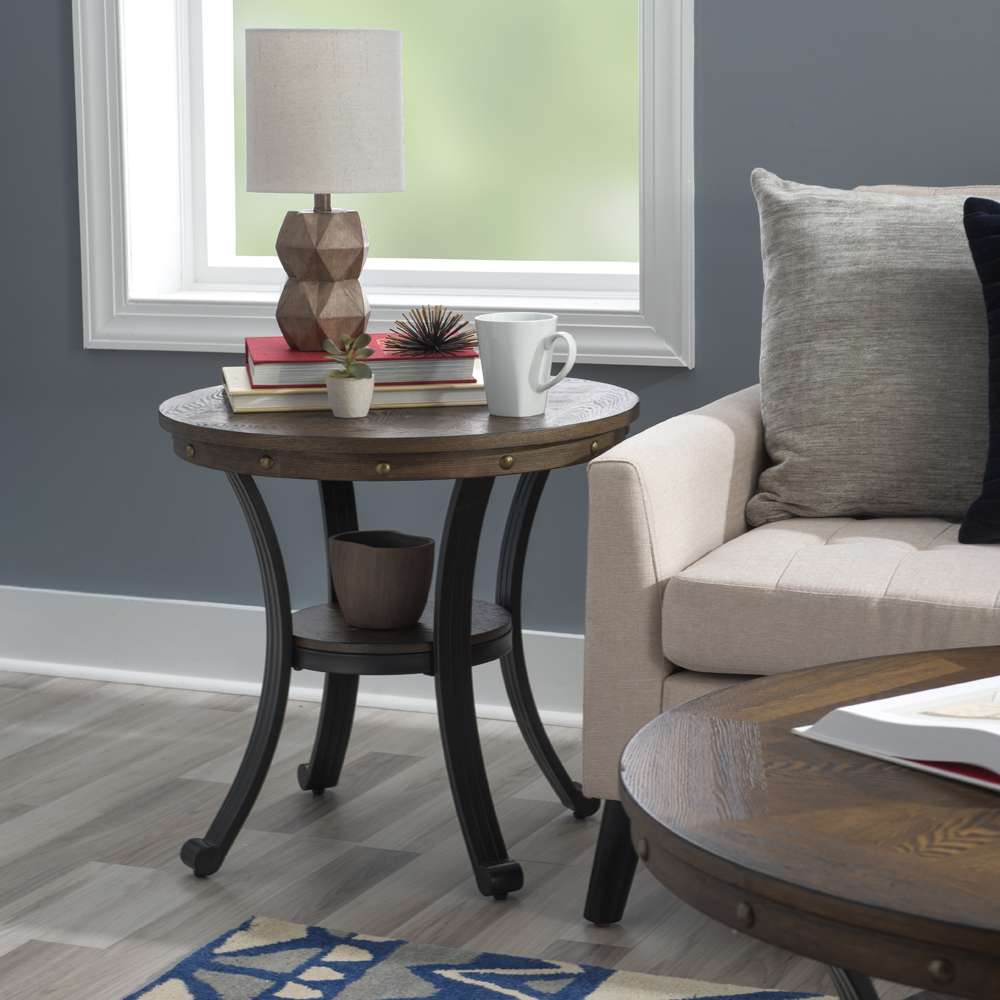 Powell Company - Franklin Side Table - 16A8243ST veiw 5