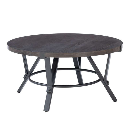 Powell Company - Glenroy 3pc Round Occasional Tables, Charcoal - D1515LA23 veiw 2