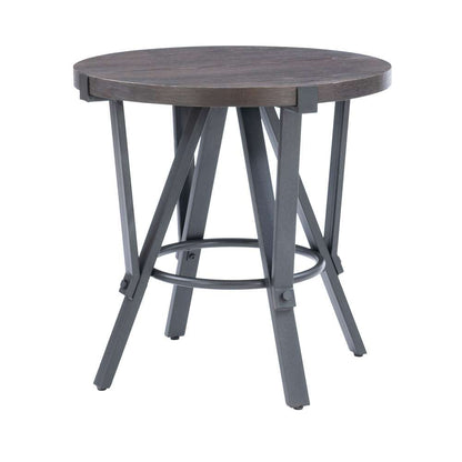 Powell Company - Glenroy 3pc Round Occasional Tables, Charcoal - D1515LA23 veiw 3