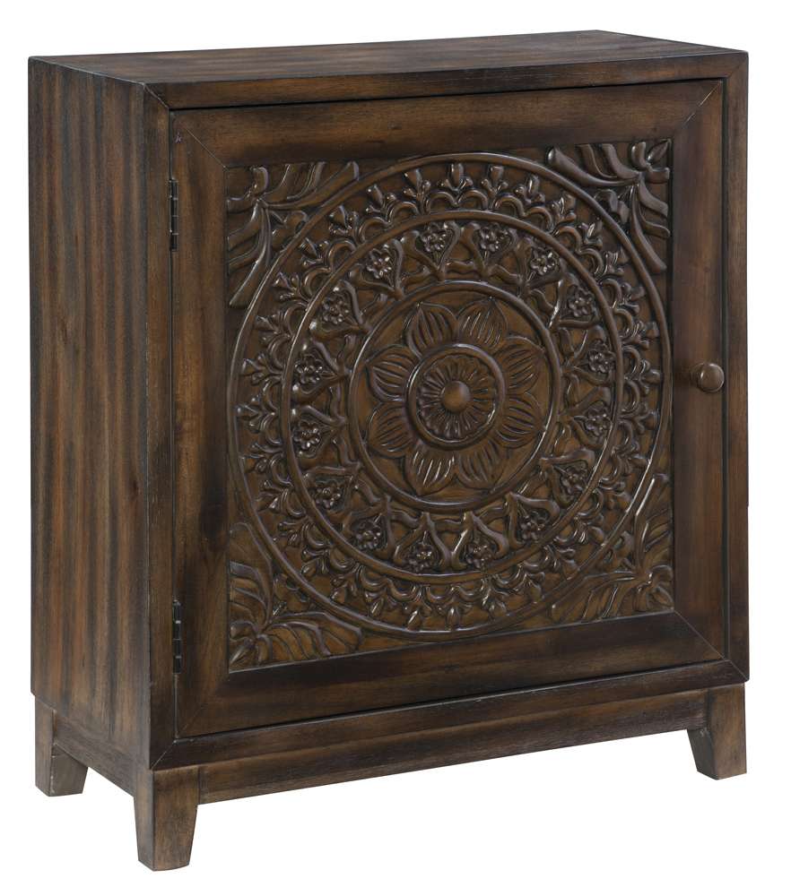 Powell Company - Grace Accent Cabinet Dark Brown - D1352A20B veiw 1