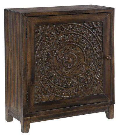 Powell Company - Grace Accent Cabinet Dark Brown - D1352A20B veiw 1