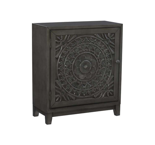 Powell Company - Grace Accent Cabinet Dark Grey - D1352A20G veiw 1