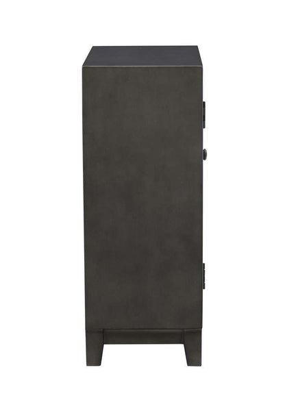 Powell Company - Grace Accent Cabinet Dark Grey - D1352A20G veiw 3