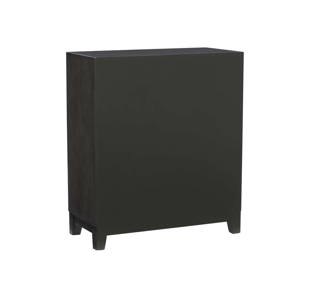 Powell Company - Grace Accent Cabinet Dark Grey - D1352A20G veiw 4
