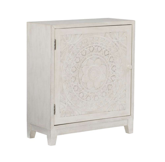 Powell Company - Grace Cabinet, Smokey White - 16A8246SC veiw 1