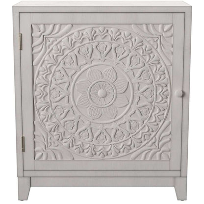 Powell Company - Grace Cabinet, Smokey White - 16A8246SC veiw 5