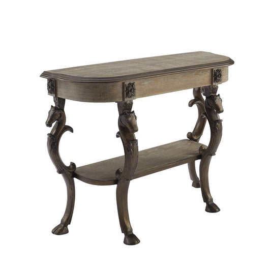 Powell Company - Gypsy Console Table, Pewter/Grey - D1457A21 veiw 1