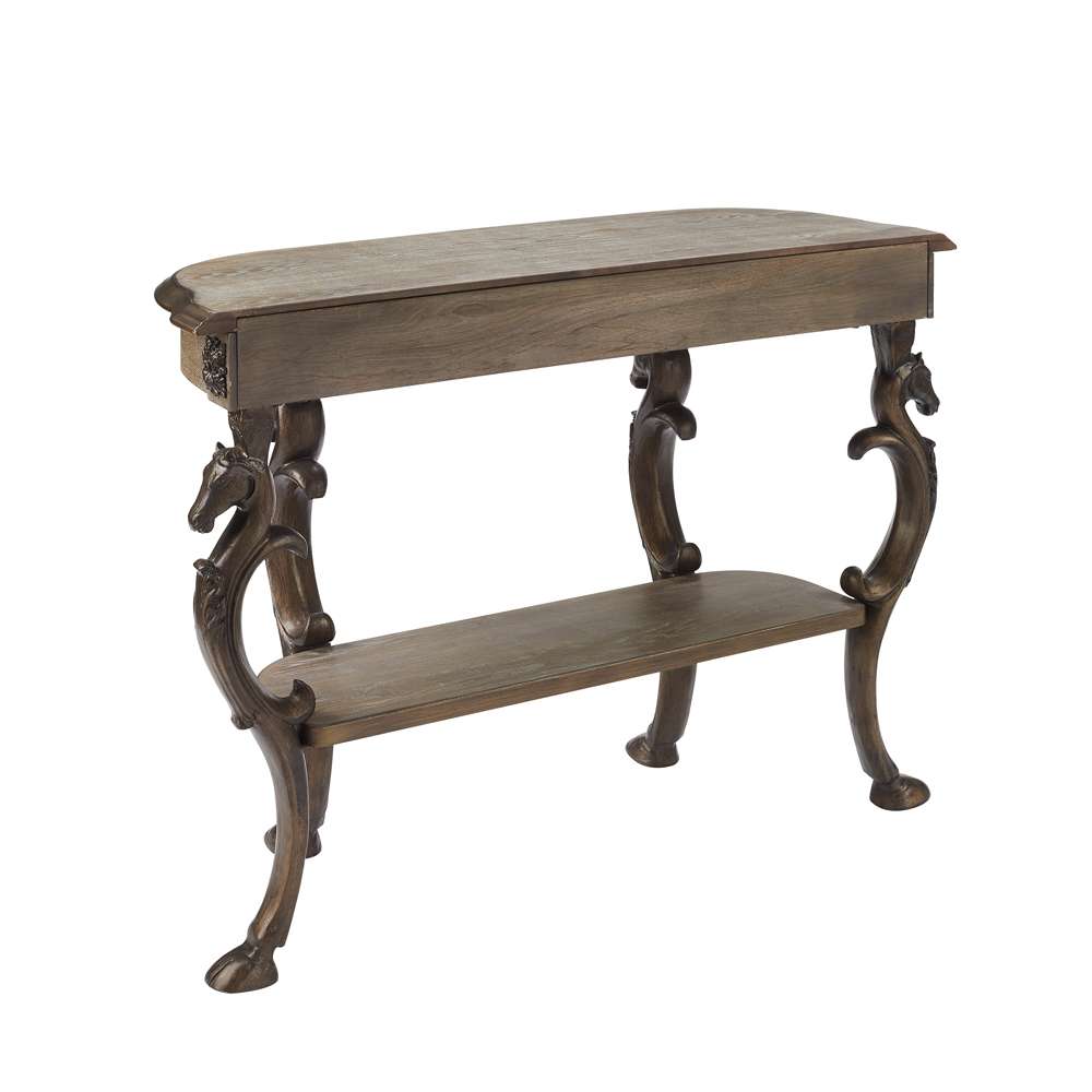 Powell Company - Gypsy Console Table, Pewter/Grey - D1457A21 veiw 4