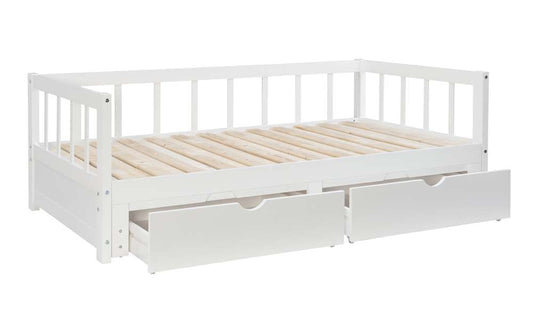 Powell Company - Hadley Storage Trundle Daybed, White - D1269Y19 veiw 1