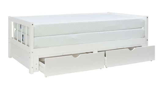 Powell Company - Hadley Storage Trundle Daybed, White - D1269Y19 veiw 2