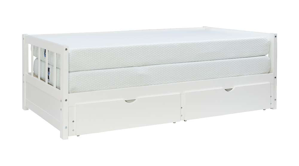 Powell Company - Hadley Storage Trundle Daybed, White - D1269Y19 veiw 4