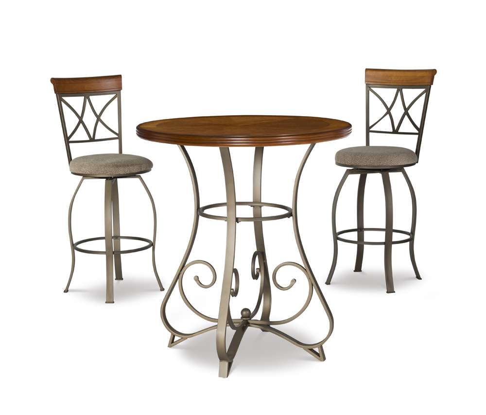 Powell Company - Hamilton 3Pc Swivel Pub Set - 697-404M1 veiw 1