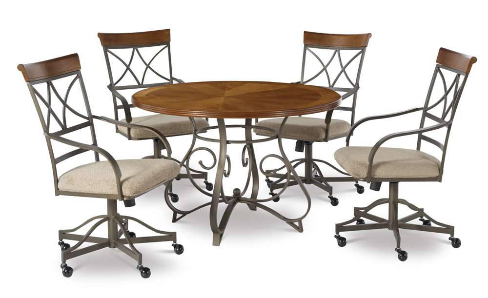 Powell Company - Hamilton 5Pc Swivel Dining Set - 697-413M2 veiw 1
