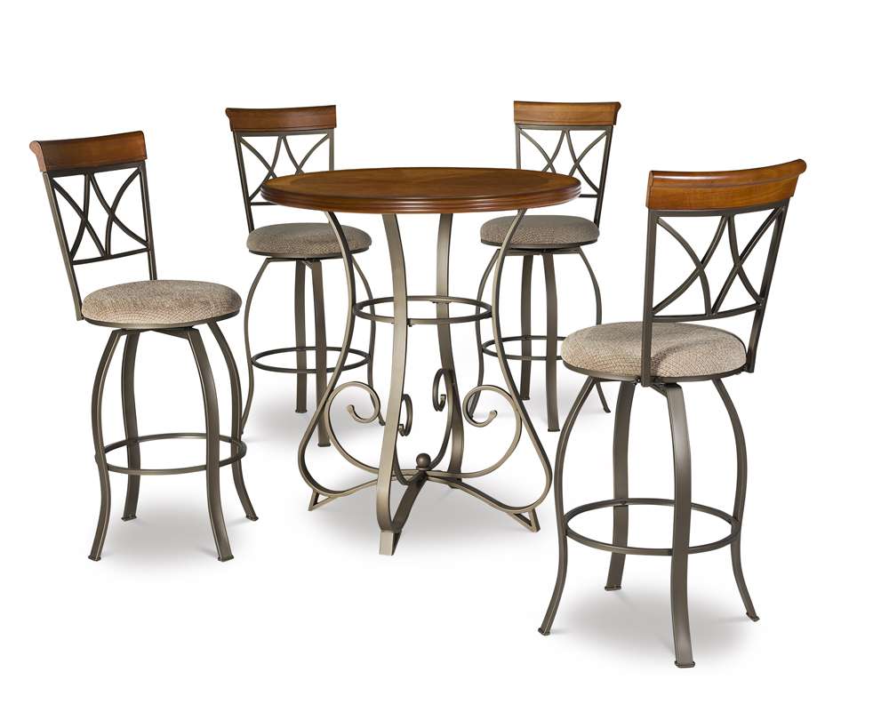 Powell Company - Hamilton 5Pc Swivel Pub Set - 697-404M3 veiw 1