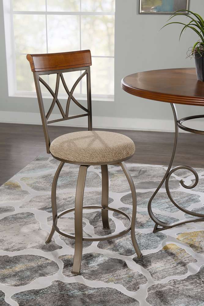 Powell Company - Hamilton Swivel Counter Stool - 697-726 veiw 9