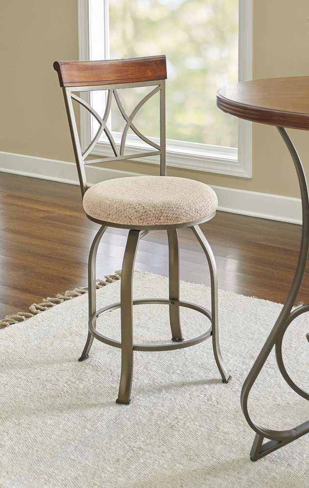 Powell Company - Hamilton Swivel Counter Stool - 697-726 veiw 10