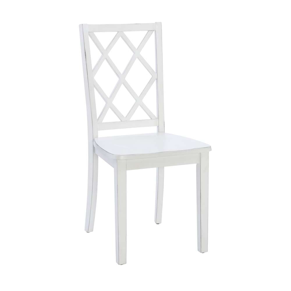 Powell Company - Hamlet 5Pc Dining Set White - D1001LD23WPC5 veiw 3