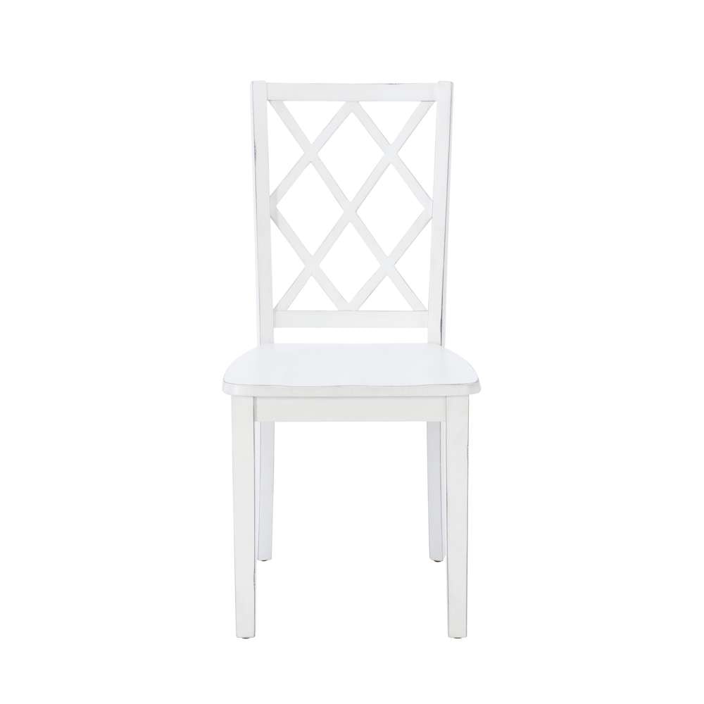 Powell Company - Hamlet 5Pc Dining Set White - D1001LD23WPC5 veiw 4