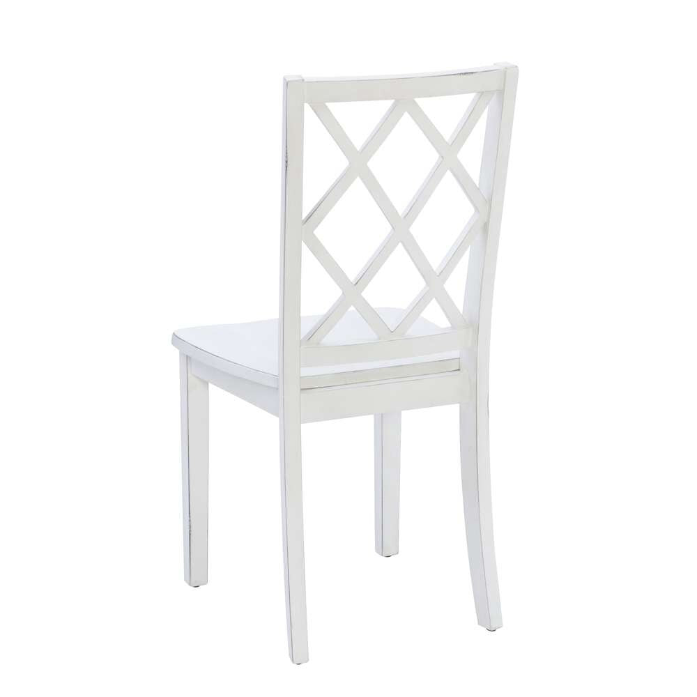 Powell Company - Hamlet 5Pc Dining Set White - D1001LD23WPC5 veiw 6
