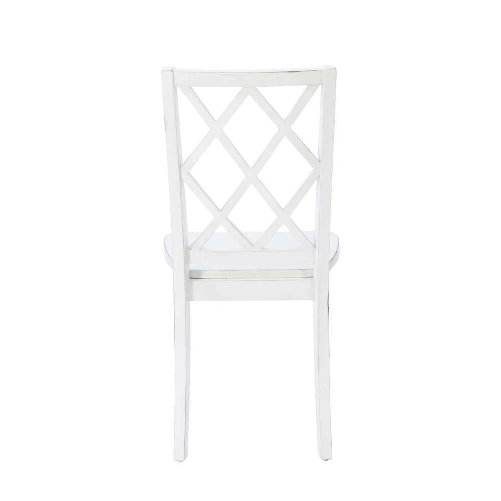 Powell Company - Hamlet 5Pc Dining Set White - D1001LD23WPC5 veiw 7