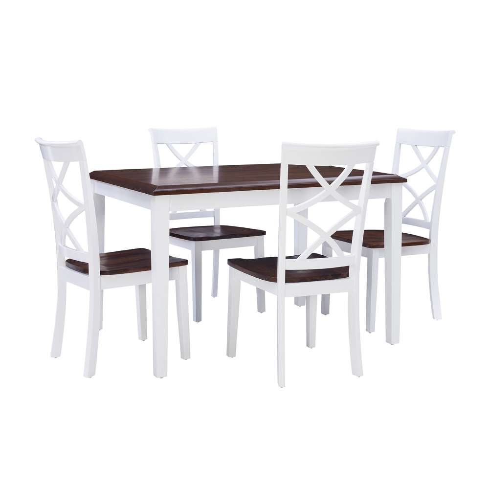 Powell Company - Harrison Cherry And White 5Pc Dining Set - 14D2041 veiw 3