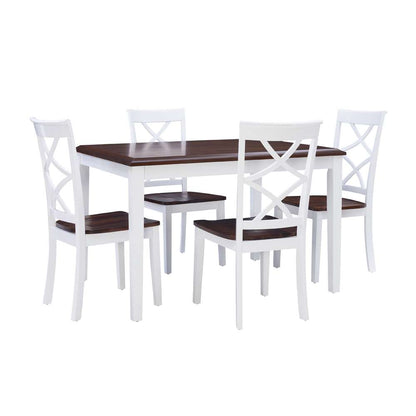 Powell Company - Harrison Cherry And White 5Pc Dining Set - 14D2041 veiw 3