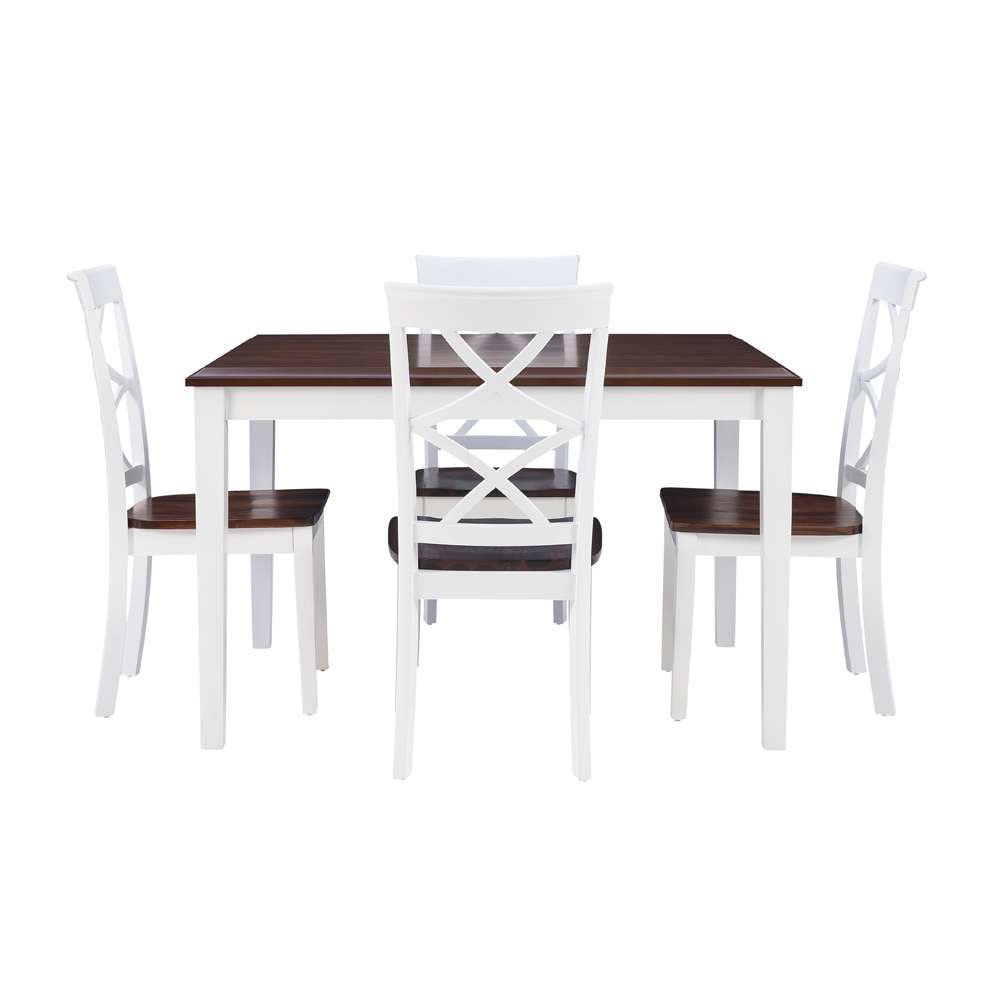 Powell Company - Harrison Cherry And White 5Pc Dining Set - 14D2041 veiw 4