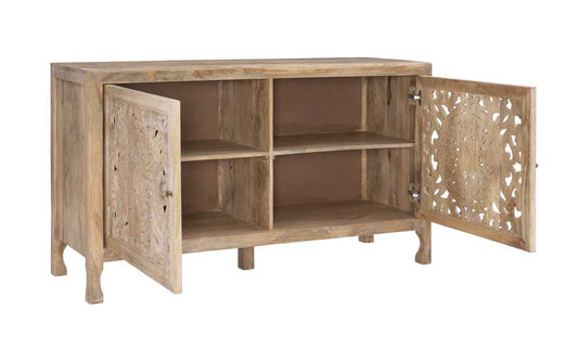 Powell Company - Haven 2 Door Cabinet Natural - D1351A20 veiw 1