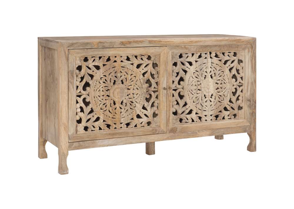 Powell Company - Haven 2 Door Cabinet Natural - D1351A20 veiw 2