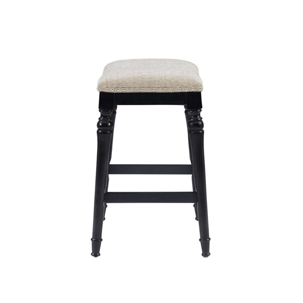 Powell Company - Hayes Big And Tall Counter Stool, Black - D1043D16CSB veiw 3