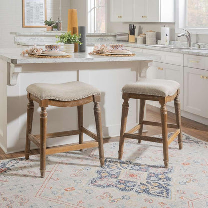 Powell Company - Hayes Big And Tall Counter Stool, Brown - D1043D16CSL veiw 5