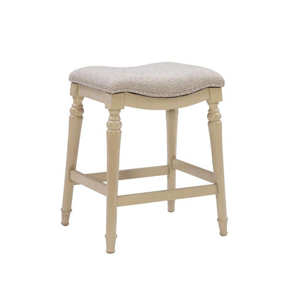 Powell Company - Hayes Big And Tall Counter Stool, Cream - D1043D16CS veiw 1