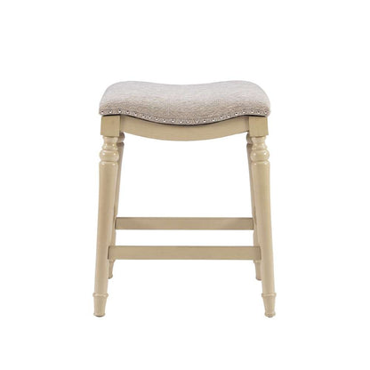 Powell Company - Hayes Big And Tall Counter Stool, Cream - D1043D16CS veiw 2