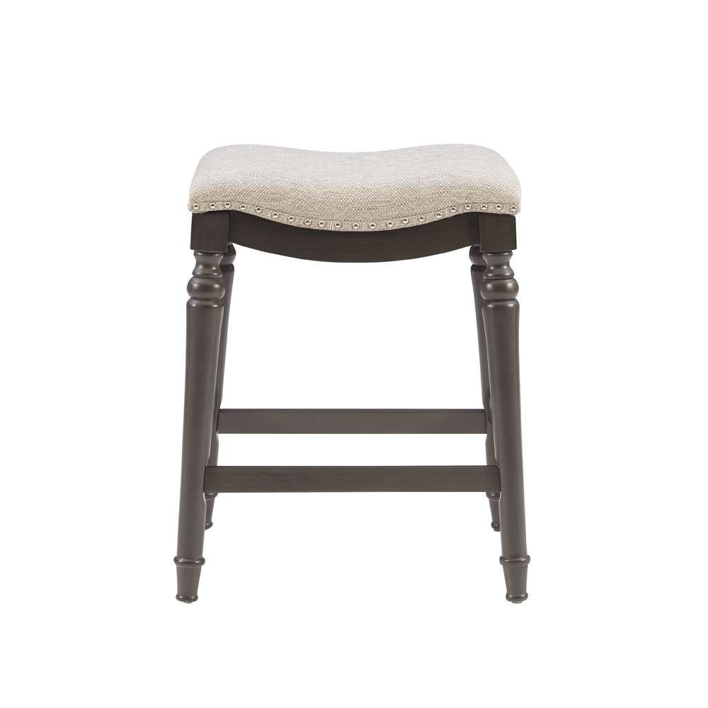Powell Company - Hayes Big And Tall Counter Stool, Grey - D1043D16CSG veiw 2